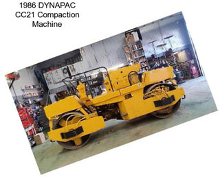 1986 DYNAPAC CC21 Compaction Machine