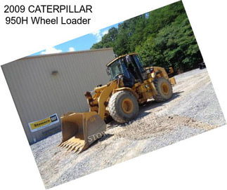 2009 CATERPILLAR 950H Wheel Loader