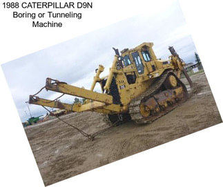 1988 CATERPILLAR D9N Boring or Tunneling Machine