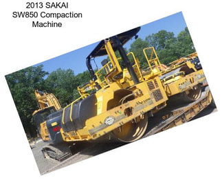 2013 SAKAI SW850 Compaction Machine