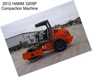 2012 HAMM 3205P Compaction Machine