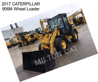 2017 CATERPILLAR 906M Wheel Loader