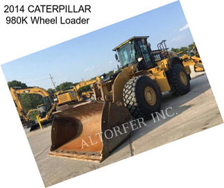 2014 CATERPILLAR 980K Wheel Loader