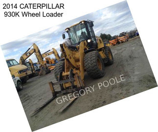 2014 CATERPILLAR 930K Wheel Loader