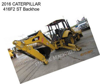 2016 CATERPILLAR 416F2 ST Backhoe