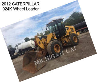 2012 CATERPILLAR 924K Wheel Loader