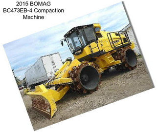 2015 BOMAG BC473EB-4 Compaction Machine