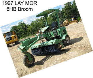 1997 LAY MOR 6HB Broom