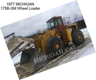 1977 MICHIGAN 175B-GM Wheel Loader