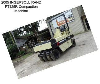 2005 INGERSOLL RAND PT125R Compaction Machine