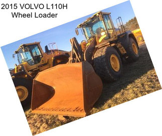 2015 VOLVO L110H Wheel Loader