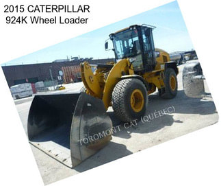 2015 CATERPILLAR 924K Wheel Loader