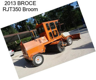 2013 BROCE RJT350 Broom