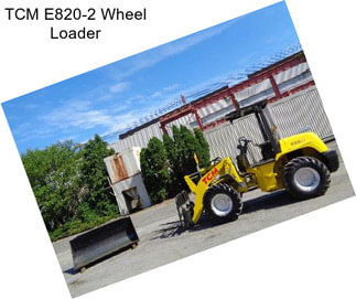 TCM E820-2 Wheel Loader