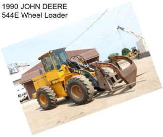 1990 JOHN DEERE 544E Wheel Loader