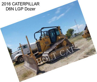 2016 CATERPILLAR D6N LGP Dozer