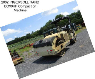 2002 INGERSOLL RAND DD90HF Compaction Machine