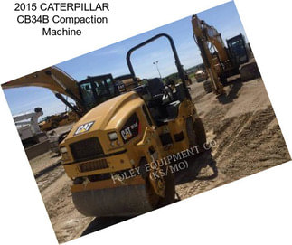 2015 CATERPILLAR CB34B Compaction Machine