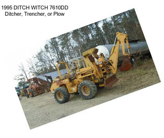 1995 DITCH WITCH 7610DD Ditcher, Trencher, or Plow