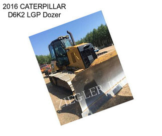 2016 CATERPILLAR D6K2 LGP Dozer