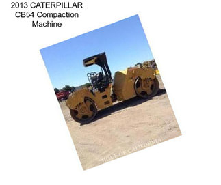 2013 CATERPILLAR CB54 Compaction Machine