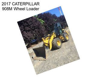 2017 CATERPILLAR 908M Wheel Loader