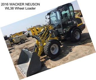 2016 WACKER NEUSON WL38 Wheel Loader