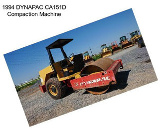 1994 DYNAPAC CA151D Compaction Machine