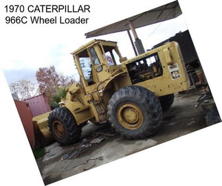 1970 CATERPILLAR 966C Wheel Loader