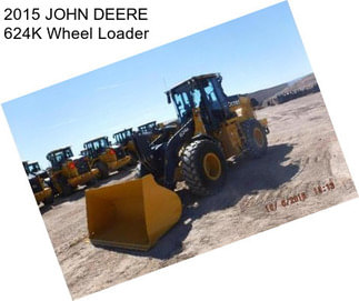 2015 JOHN DEERE 624K Wheel Loader