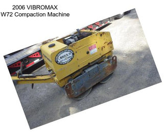 2006 VIBROMAX W72 Compaction Machine