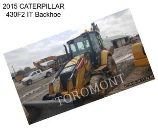 2015 CATERPILLAR 430F2 IT Backhoe