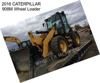 2016 CATERPILLAR 908M Wheel Loader