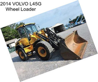 2014 VOLVO L45G Wheel Loader