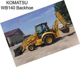 KOMATSU WB140 Backhoe