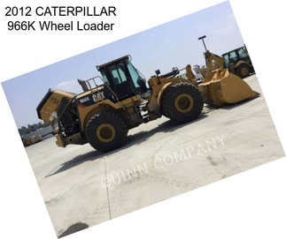 2012 CATERPILLAR 966K Wheel Loader