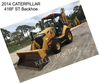 2014 CATERPILLAR 416F ST Backhoe