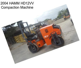 2004 HAMM HD12VV Compaction Machine
