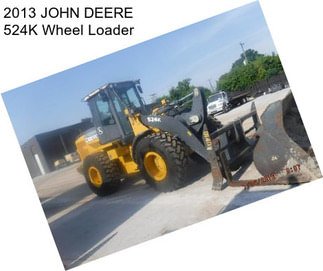 2013 JOHN DEERE 524K Wheel Loader