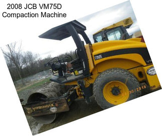 2008 JCB VM75D Compaction Machine