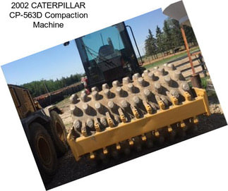 2002 CATERPILLAR CP-563D Compaction Machine