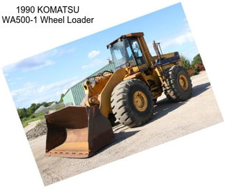 1990 KOMATSU WA500-1 Wheel Loader