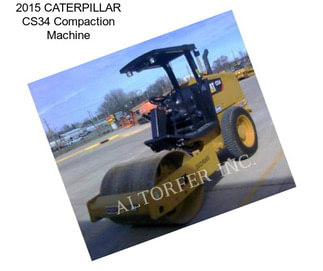 2015 CATERPILLAR CS34 Compaction Machine