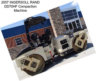 2007 INGERSOLL RAND DD70HF Compaction Machine