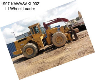 1997 KAWASAKI 90Z III Wheel Loader