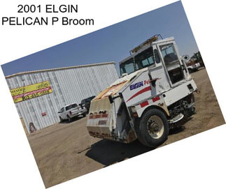 2001 ELGIN PELICAN P Broom