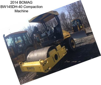 2014 BOMAG BW145DH-40 Compaction Machine