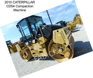 2010 CATERPILLAR CD54 Compaction Machine