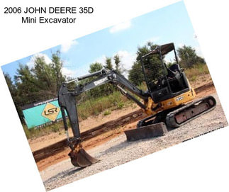 2006 JOHN DEERE 35D Mini Excavator