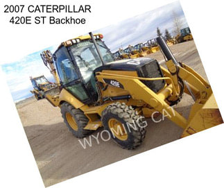 2007 CATERPILLAR 420E ST Backhoe